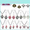 Bleach Kurosaki Ichigo Tête de Taureau Crâne Masque Flamme Métal Pendentif Collier Pour Fans
