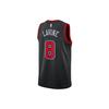Jordan NBA Atmungsaktives Basketball Tank Top Fan Edition 22-23 Chicago Bulls LaVine Nr.. 8 Herren Tops Schwarz DO9521-012