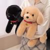 22Cm Cute Labrador Retriever Plush Toy Halloween Black Dog Cute Dog Friend Animal Stuffed Plush Toys Halloween Room Decor