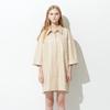 Pin Black Crack Eco Vegetable One-Piece Ivory