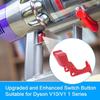 Replacement Switch Button Compatible with Dyson V10 V11 Vacuum Cleaner Main Unit Repair Part Durable Plastic Construction Easy Installation