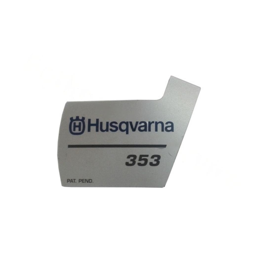 Husqvarna 353 Starter Cover Sticker