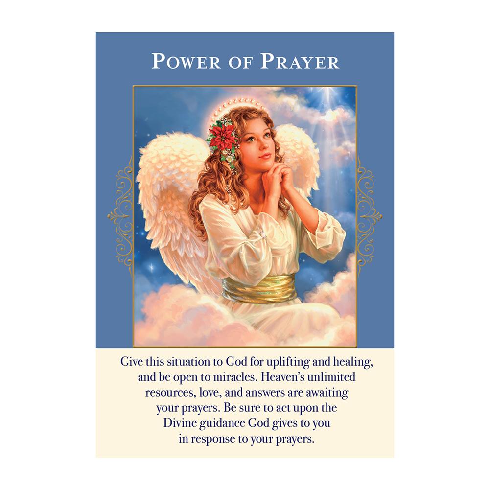 New Angels Of Abundance Oracle Cards PDF Guidebook Tarot Card English Friend Family Party Toys Board Game Card