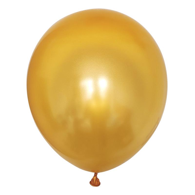 Birthday Party Decoration Set Black Gold Theme Birthday Arrangement Rain Curtain Flag Party Decoration Balloon