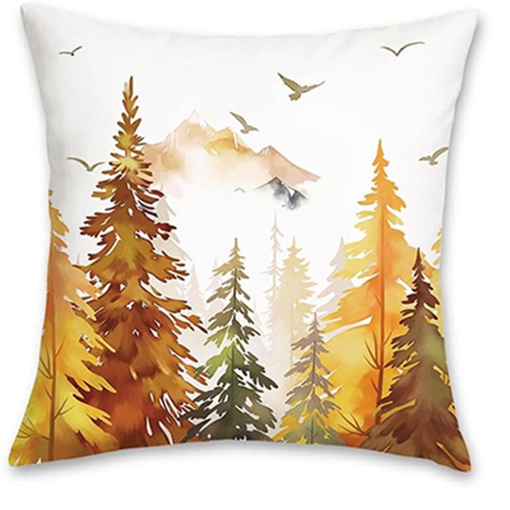 Nature-Inspired Forest Animal Pillowcases: Deer, Bear, Fox, and More! Sofa Cushion Cover, Home Room Decoration