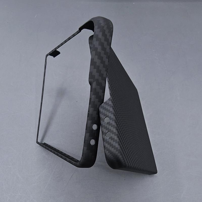 Samsung ZFlip7 Kevlar Phone Case: Folding Lightweight Aramid Fiber with Mid-axis Magnetic Feature