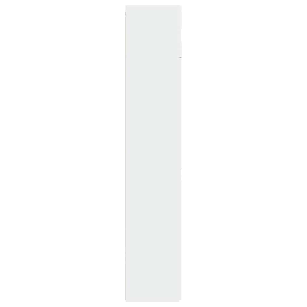 Tall Cabinet White 70x42.5x225 cm Particleboard