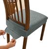 Ergonomic Chair Slipcover Slip Proof Silicone Particles Bottom Surfaces Foam Padding Water Resistant Seat Protectors
