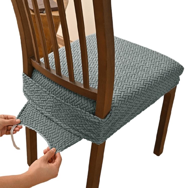 Ergonomic Chair Slipcover Slip Proof Silicone Particles Bottom Surfaces Foam Padding Water Resistant Seat Protectors