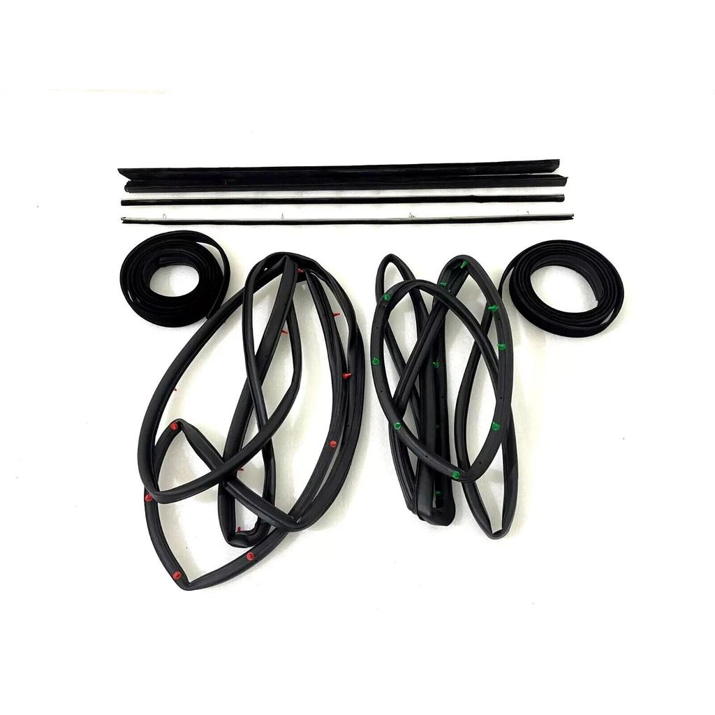 Suzuki Samurai SJ410 413 Door Window Trim Moulding Seal Felt Whisker |Fit For P6