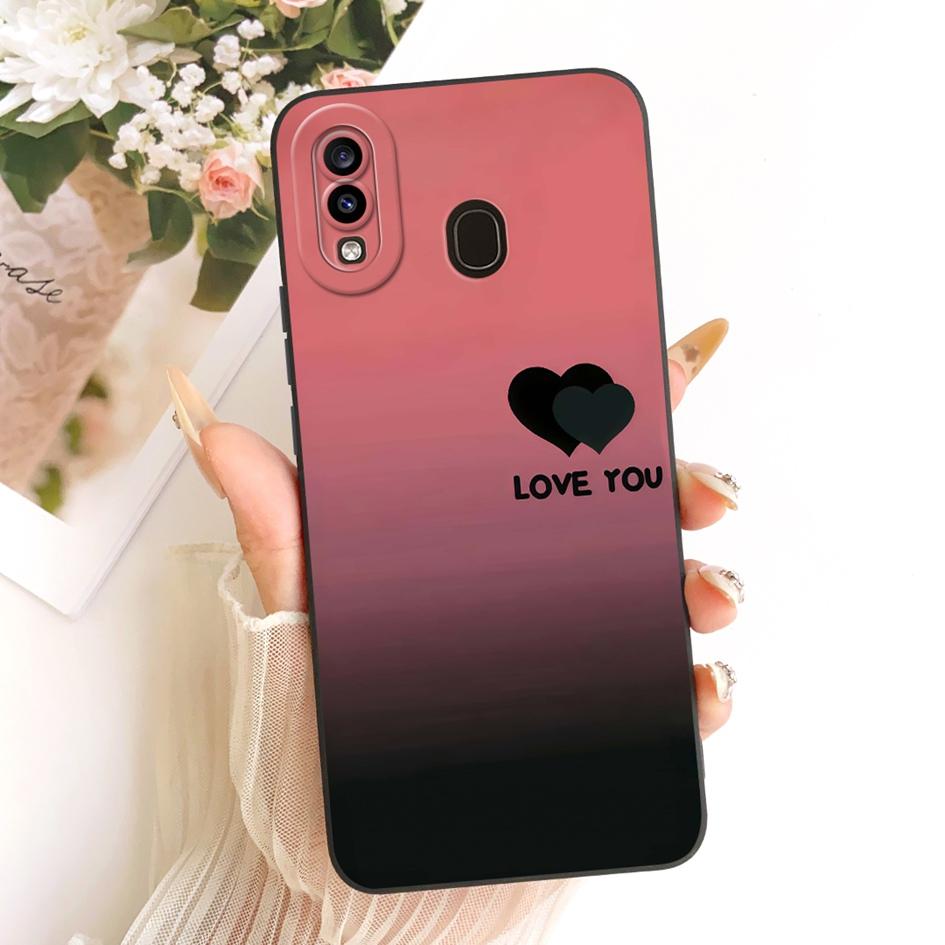 Case For Samsung Galaxy A20 A20e A20s Cover SM-A202F SM-A205F SM-A207F Cute Cartoon Cat Shockproof Bumper For Samsung A30 Fundas