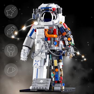 Şafak Astronotunun Astronomi Oyunu Blok Oyuncakları Koyarak Bulmaca