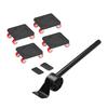 Effort Saving Furniture Mover 360° Rotatable Wheels Furniture Moving Tool  Home Moving