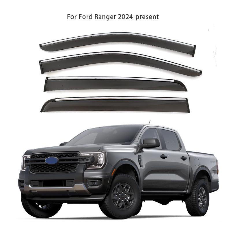 2024 Ford Ranger Rain Shields Window Deflectors Visors