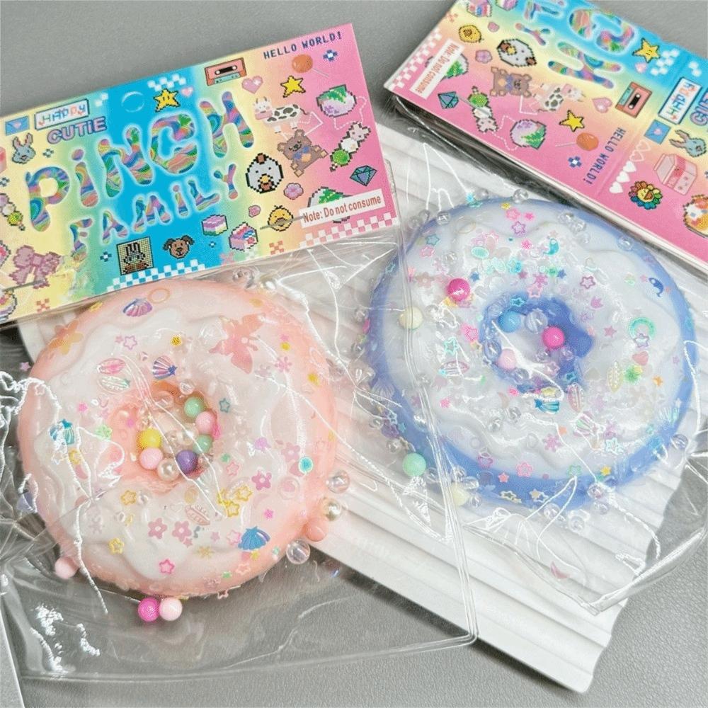 Slow Rising Reduce Pressure Toy Donut Fidget Toy Desktop Toy Kneading Toy Reduce Anxiety