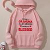 European Size Unisex Casual Hoodie with Letter Print, In Stock