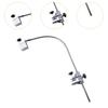 Stainless Steel Dog Cat Hair Dryer Stand with Clamp Adjustable Hose Tube Cat Grooming Support Pet Care Accessories