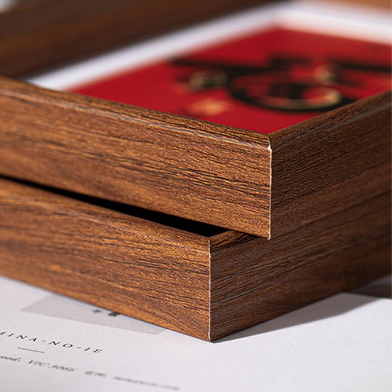 New Year Wall Art Prosperous God of Wealth Photo Frame for Living Room Decor Festive Home Decoration & Chinese New Year Party