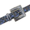 Printed Patterned Rhinestone Belt Western Trendy Design Belt