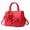 Chic Red Shoulder Bag Featuring Trendy Chain And Lock Buckle Perfect For Everyday Use