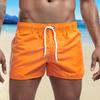 Shorts de Plage et de Surf d'Été Taille Basse Élastique Cordon de Serrage Respirant Bords Irréguliers sur les Côtés Maillot de Bain Homme