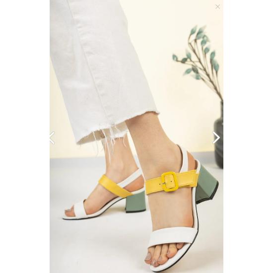 Daily Women's Heeled Sandals Summer Season Trend Fashion