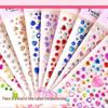Children's 3D Crystal Diamond Cartoon Stickers for Princess Rewards and Decoration