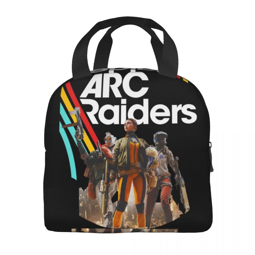 Arc Raiders Video Games Thermal Insulated Lunch Bag for Picnic Portable Food Container Bags Thermal Cooler Lunch Boxes