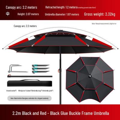 Sombrilla de Pesca Plegable Universal Yuzhan