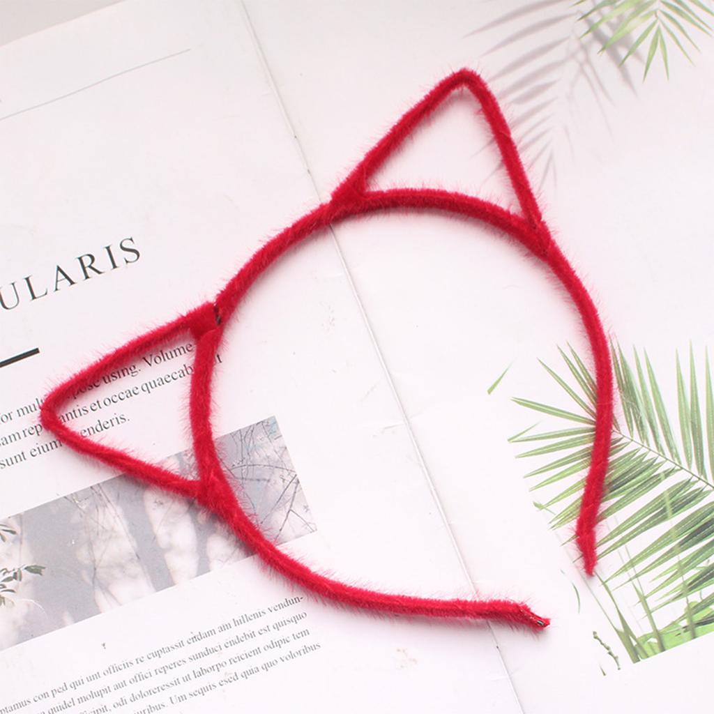 Cute Cat Ear Headband for Womens Girls Daily Wearing Party Fancy Dress Cosplay Hair Accessories