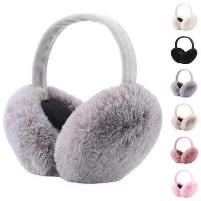 Soft Plush Ear Warmer Winter Warm Earmuffs for Women Girls Outdoor Earflap