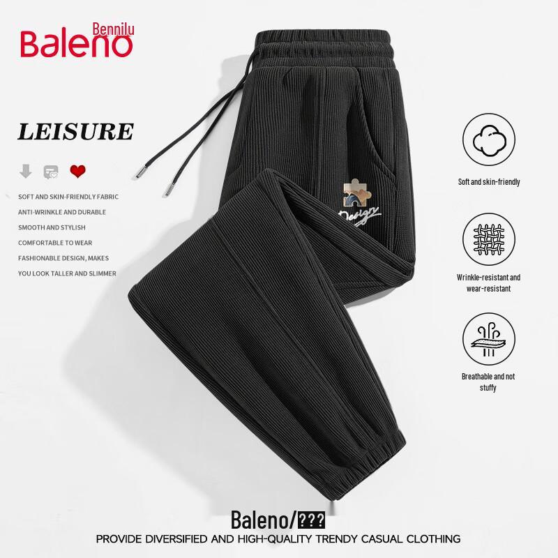 Baleno Men s JPB Rock Art Casual Jogger Pants M