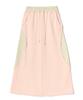 PEACE MAKER Ex Raw Maxi Skirt (Pink)