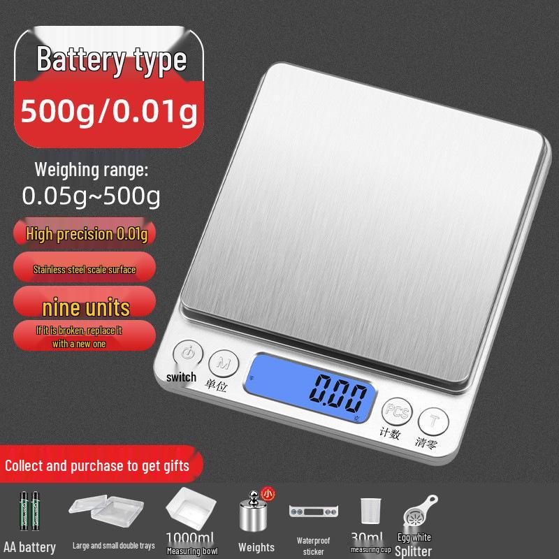 High-Precision Electronic Kitchen Scale for Baking