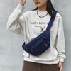Casual Waist Bag Ladies Designer Denim Fanny Pack Fashion Travel Money Phone Chest Banana Bag Large Capacity Female Bum Belt Bag