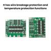 Ternary Lithium Battery 3S 4S Charger Protection Board 40A 11.1V 14.8V BMS Same Port Balanced lithium battery Protection module