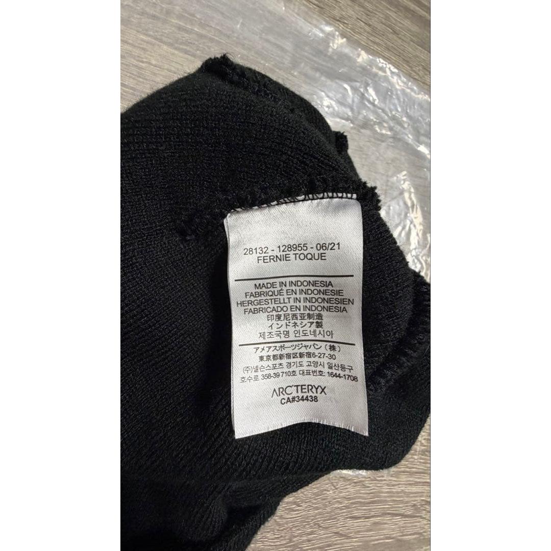 Used ARC TERYX FERNIE TOQUE Knit Hat Beanie