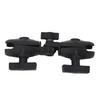 Double Socket Arm with 1.5" Ball Socket, 8.1" Nylon Ratchet Arm, 360 Degree Rotation
