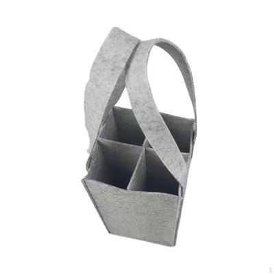 Bottle Carrier Pouch with Divider ,Storage Holder ,Wrapping Bag, Grocery Bag ,Bottle for