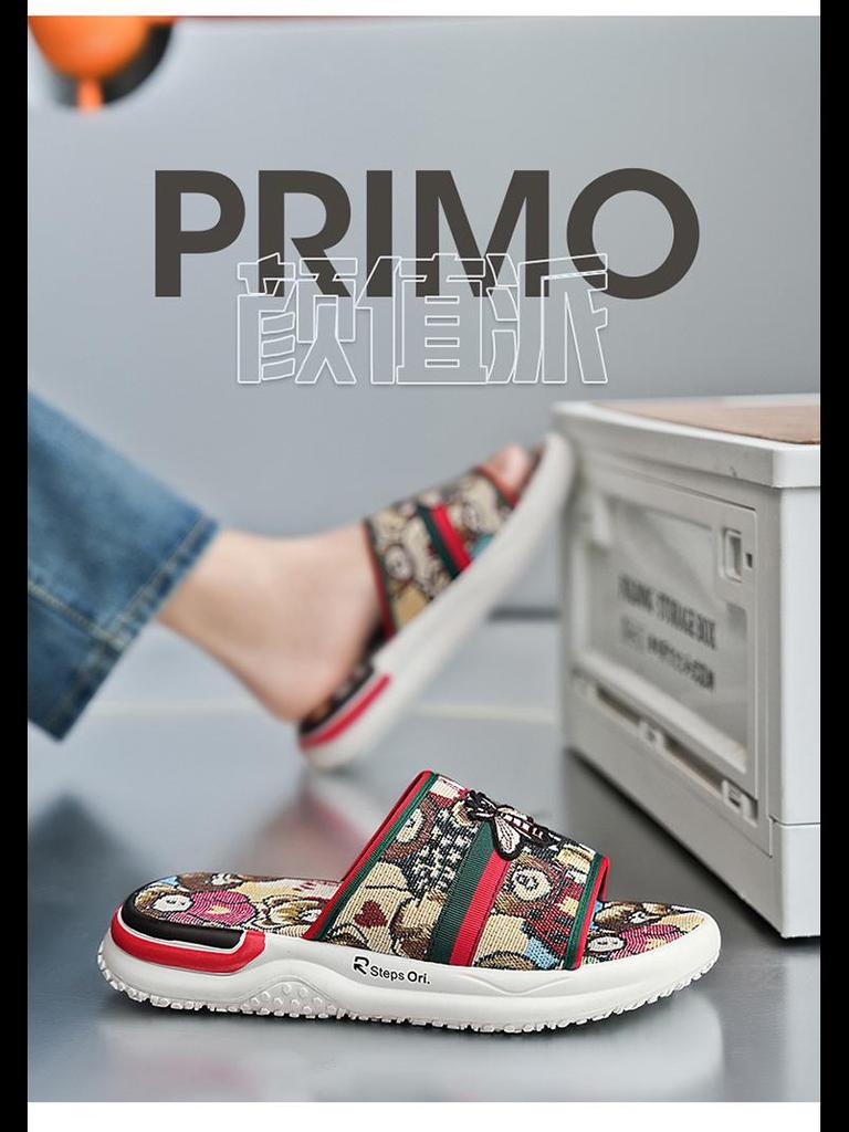 Pánské stylové letní sandály s měkkou podrážkou: Odolný, pohodlný a ideální pro vnitřní/venkovní použití.