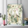 Beautiful cockatoo Pattern  3pcs 100% Round Full Drill 5D DIY Diamond Painting Embroidery Cross Stitch Rhinestone Décor
