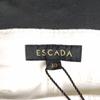 NEW Tag Unused ESCADA Flare Pants 36 Women S-M Inset 78cm White Denim Bottoms(USED)