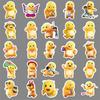 50 Milk Dragon Graffiti Stickers Cartoon Cute Emoticon Pack Guka Decorative Mobile Phone Case Water Cup Notebook Stickers