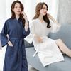 Women's Spring/Summer Lightweight Yukata: Sexy, Quick-Drying, Absorbent, Plus-Size Pajamas Robe