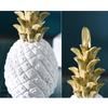 Embossed Texture Surface Resin Pineapple Table Ornament  Tv Stand Desktop Ornament