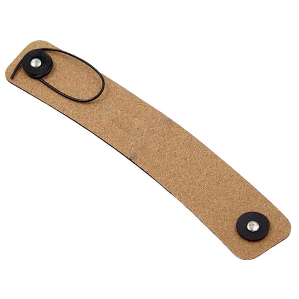 Cork PU Leather Coffee Cup Sleeve Hand Protector Cup Holder Adjustable Coffee Mug Sleeve for Coffee Tea Hot Cold Beverage