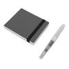 Blank Sketch Book 26 Pages Hardcover for Drawing Writing Travel Small Portable   Journal Diary Notebook 200gsm Thick Paper with Pen Black