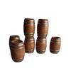 Miniature Old-Fashioned Wooden Beer Barrel Dollhouse Decoration Model
