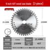 High Hardness Aluminum-Wood Dual-Purpose Saw Blade with Sharp Alloy Teeth for Woodworking and Ecological Boards