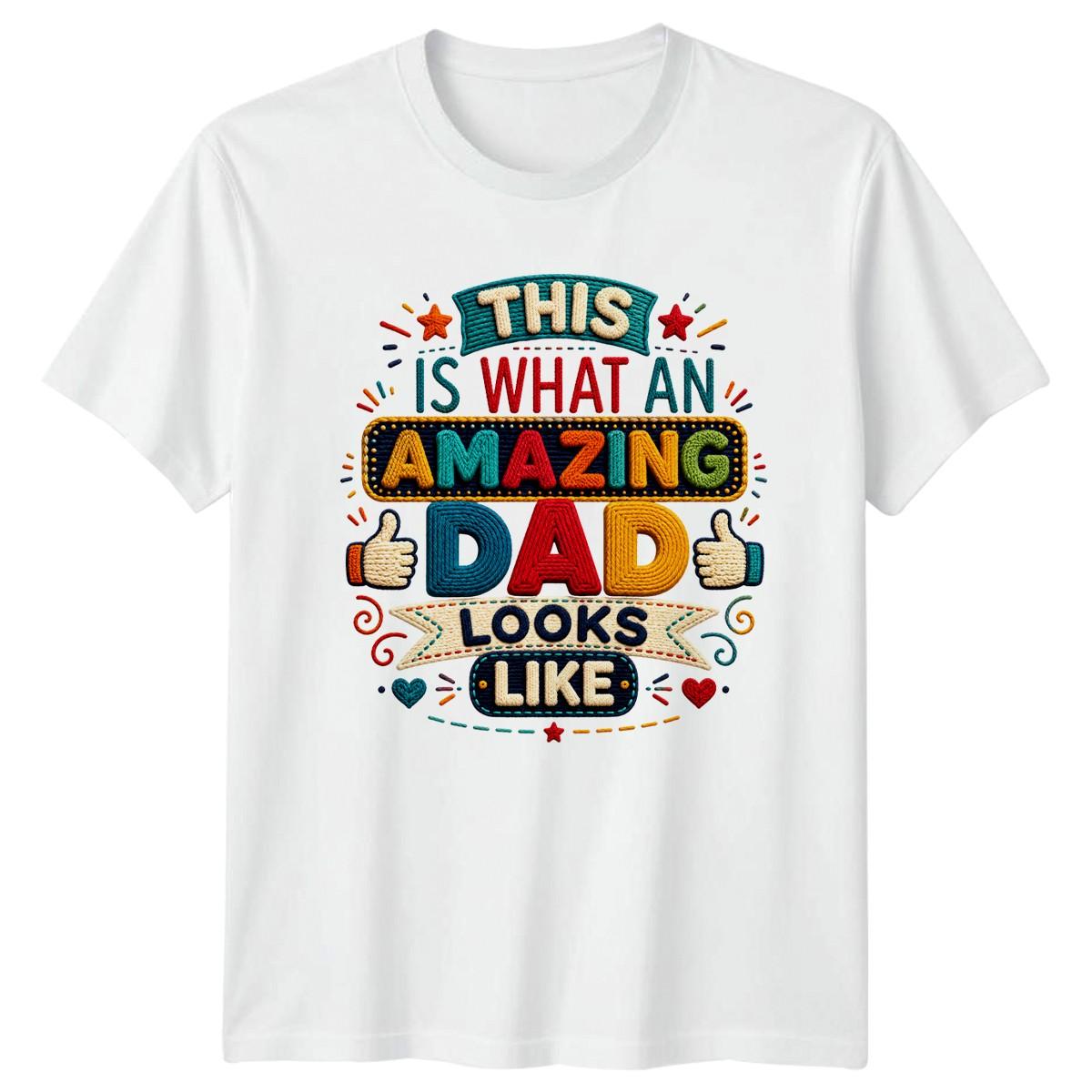 This Is What An Amazing Mens T-Shirt Fathers Day Fatherhood Fathers Day Gift XXXXL